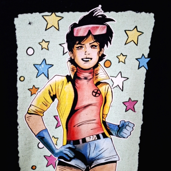 Black Jubilee X-Men Graphic Tee - Medium - Picture 5 of 7